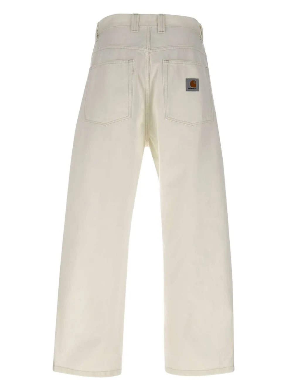 Carhartt WIP Katoenen jeans Beige