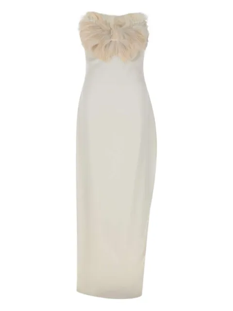 Isabel Sanchis Katsuhiro satin dress