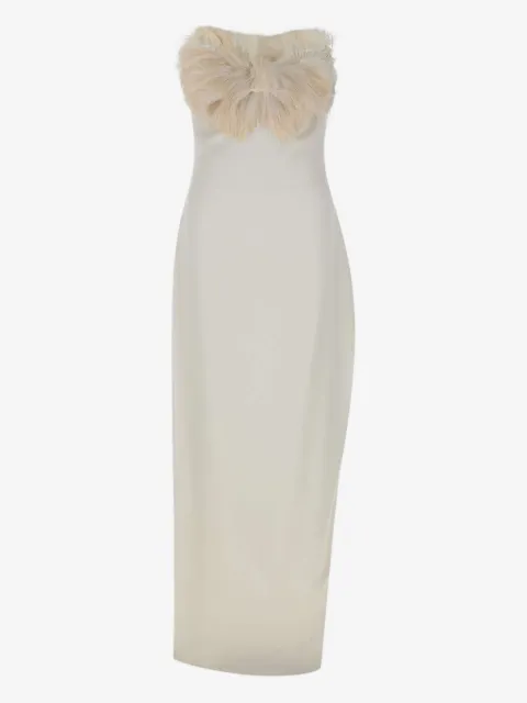 Isabel Sanchis Katsuhiro satin dress