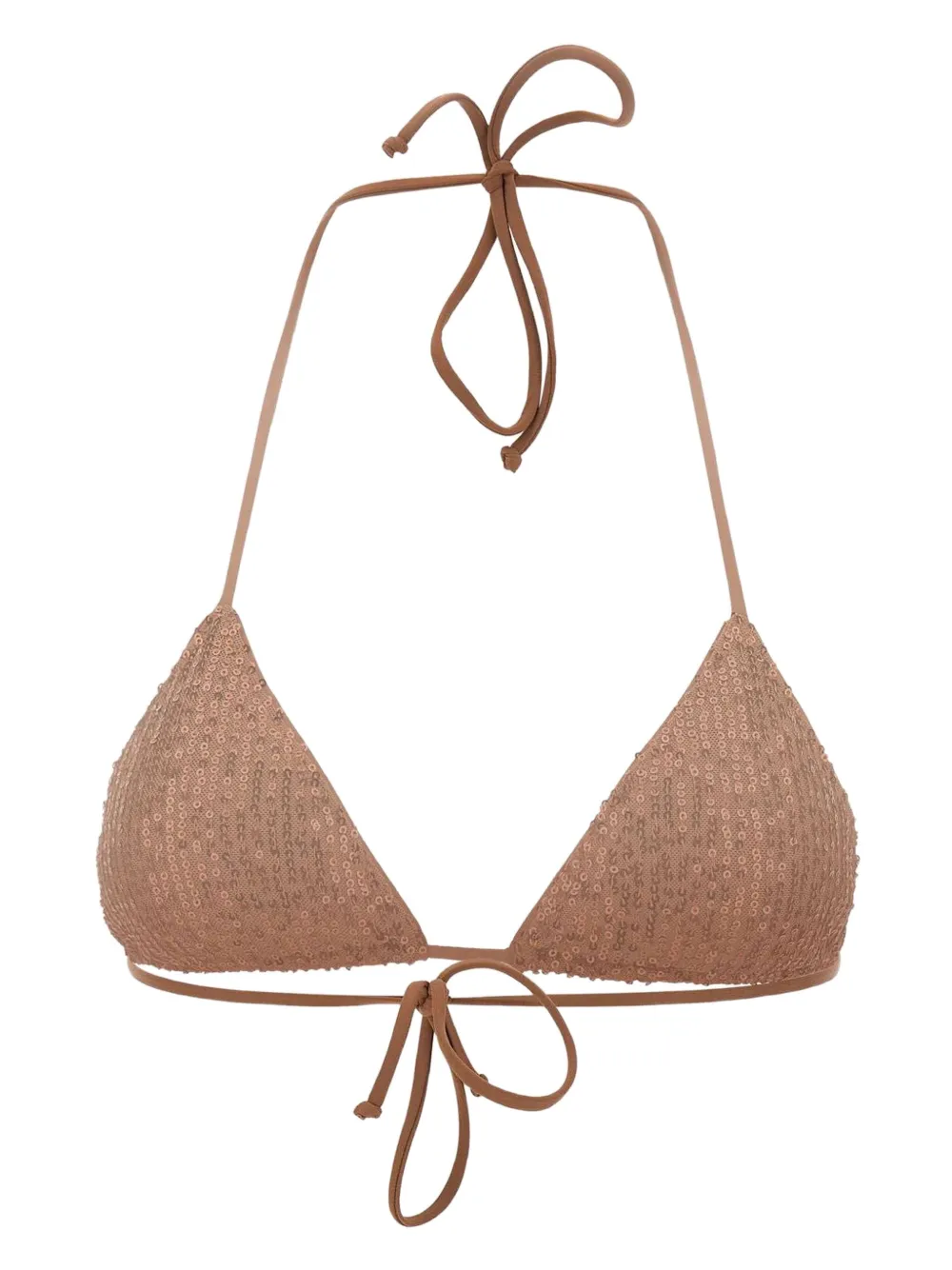 MC2 Saint Barth sequin-embellished triangle bikini top | Bikinis | Image 2