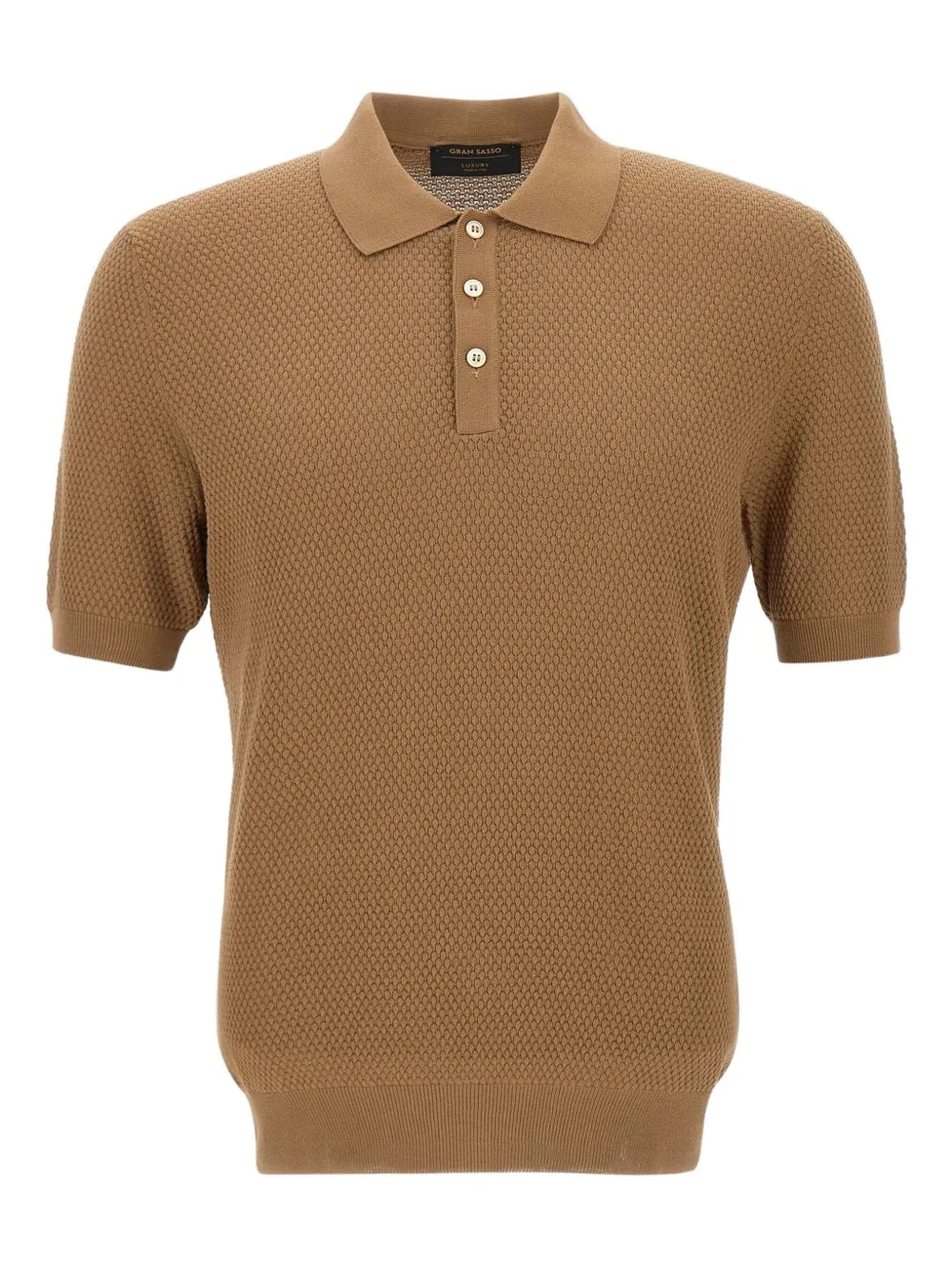 Gran Sasso playera tipo polo | marrón | Image 1