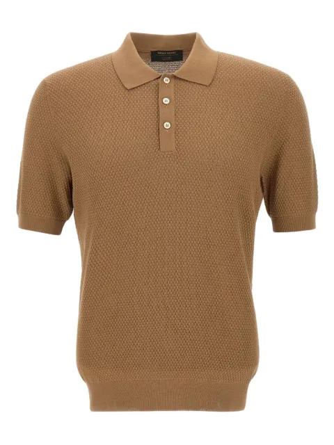 Gran Sasso cotton polo shirt