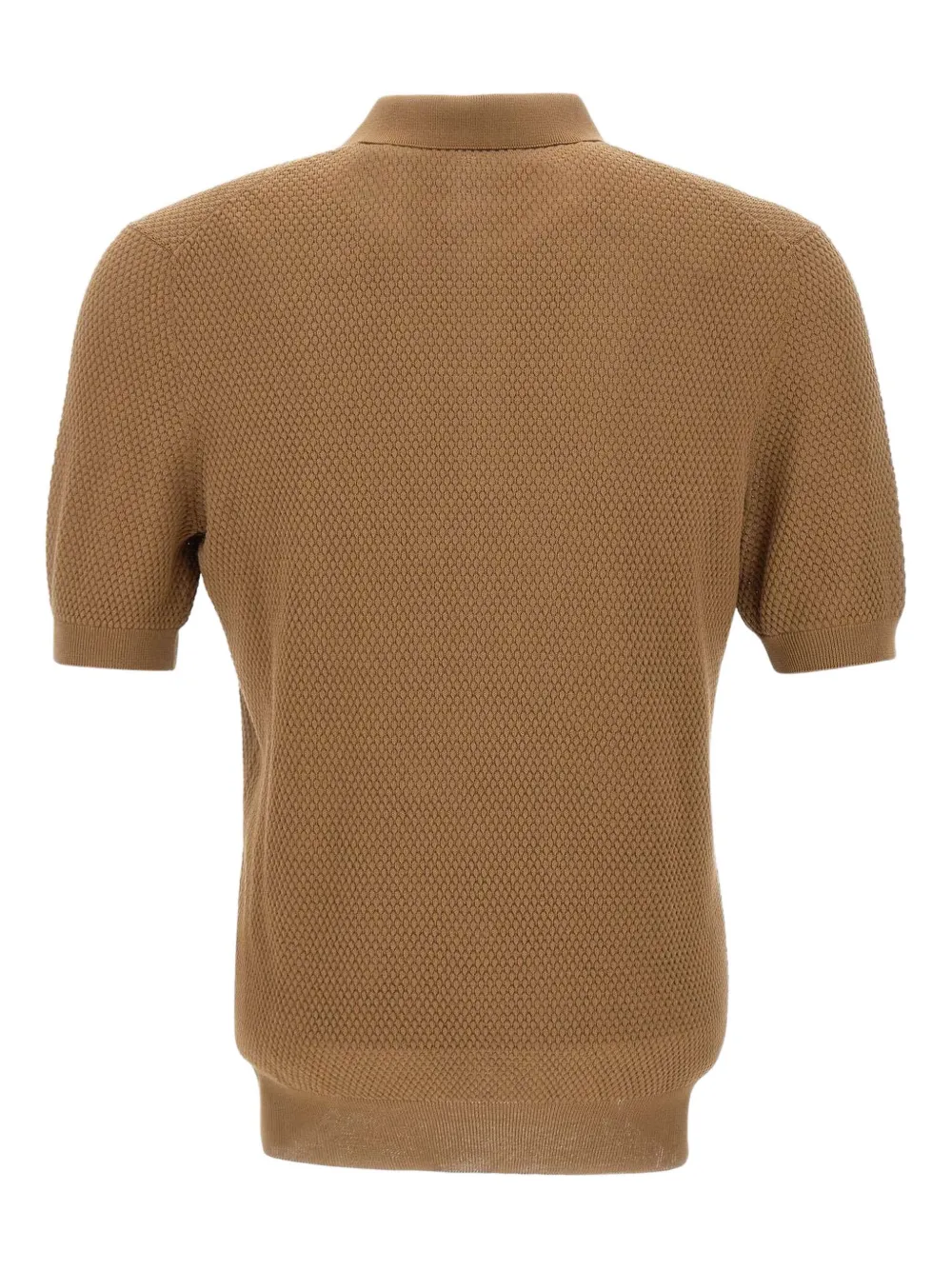 Gran Sasso cotton polo shirt - Bruin