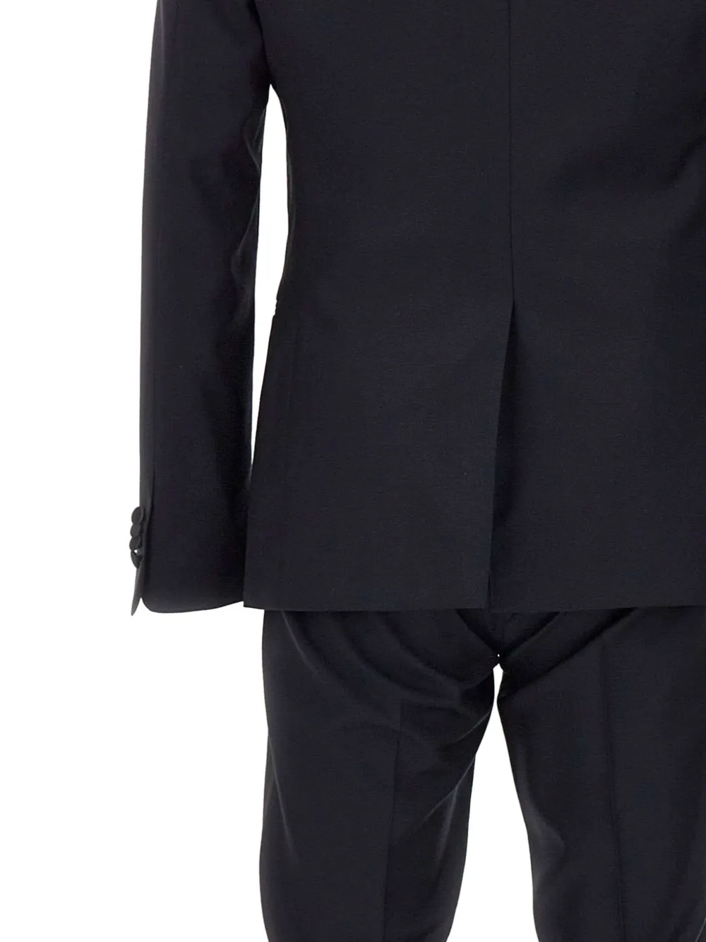 Corneliani Pak met enkele rij knopen Zwart