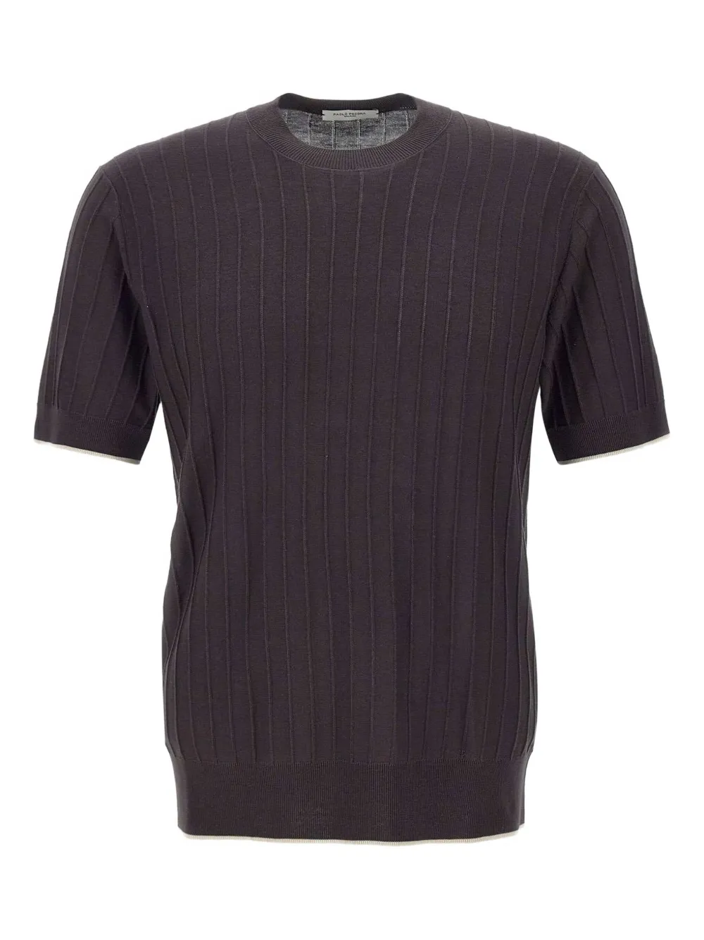 Paolo Pecora playera de seda | marrón | Image 1