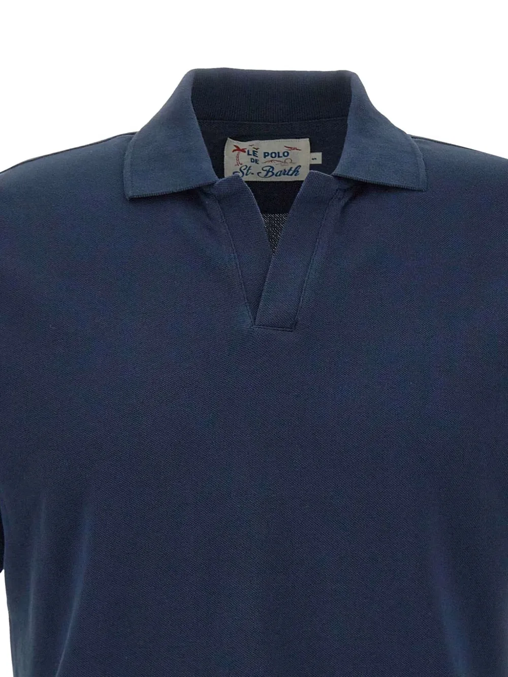 MC2 Saint Barth Charles poloshirt Blauw