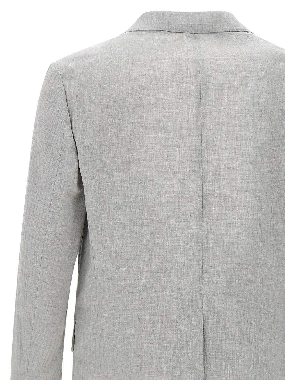 Paolo Pecora Crêpe blazer Grijs