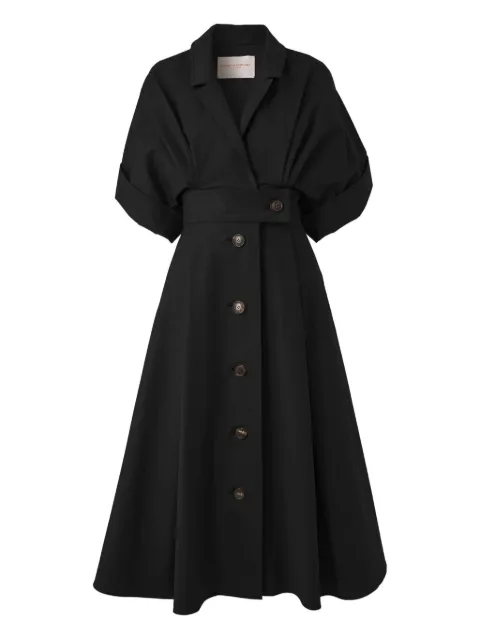 Carolina Herrera poplin midi dress