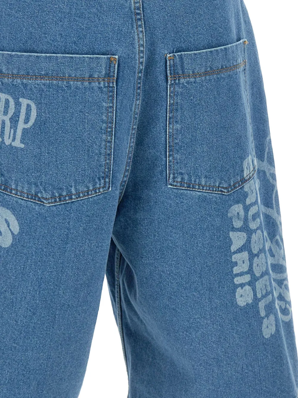 Arte Antwerp Denim shorts Blauw