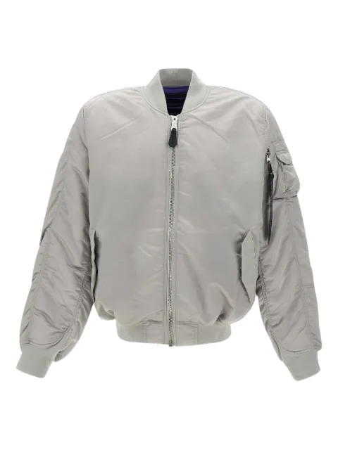 Alpha Industries zip-up bomber jacket