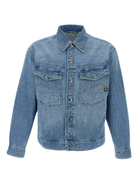 G-Star RAW Dakota logo-patch pocket denim jacket