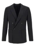 Paolo Pecora wool-blend blazer - Black