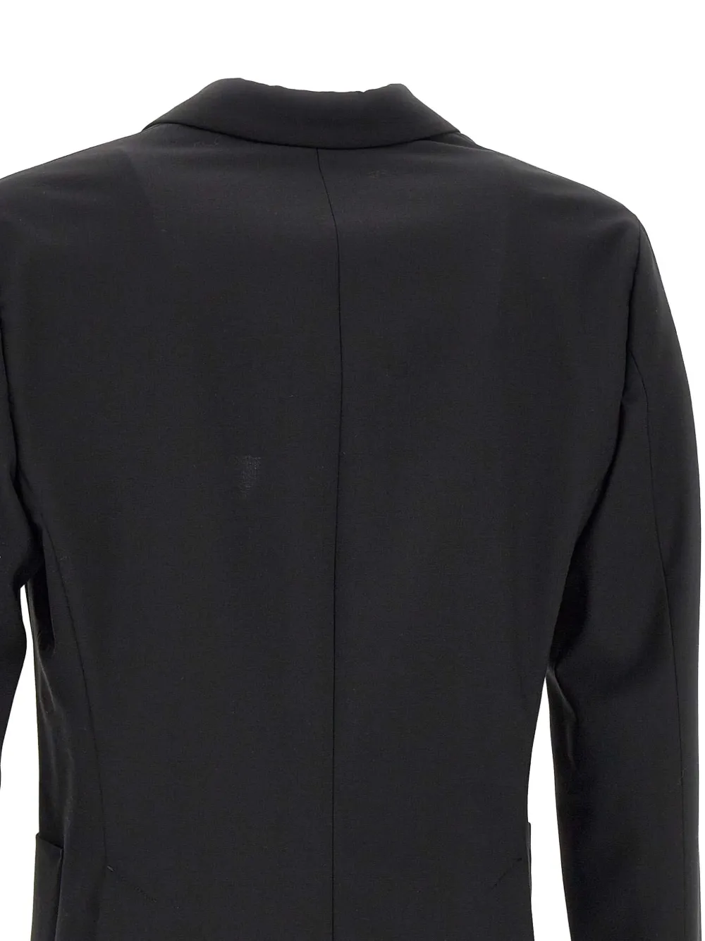 Paolo Pecora Blazer van wolblend Zwart