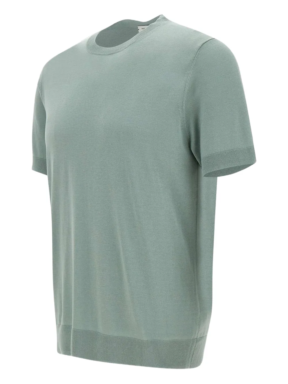 Paolo Pecora T-shirt van zijdemix Groen