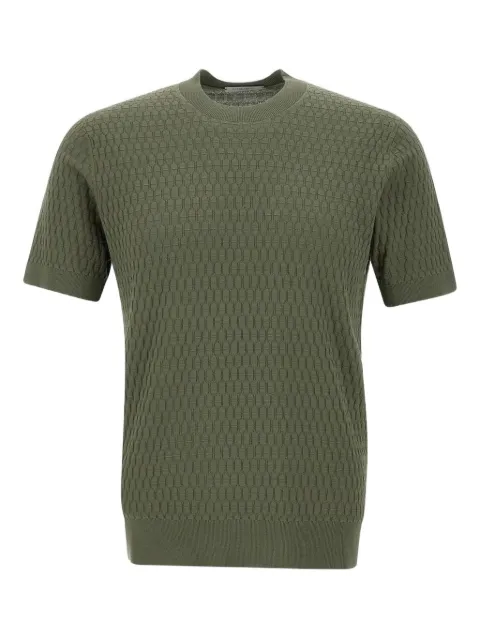 Paolo Pecora patterned-jacquard T-shirt