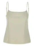 The Garment square-neck top - Neutrals