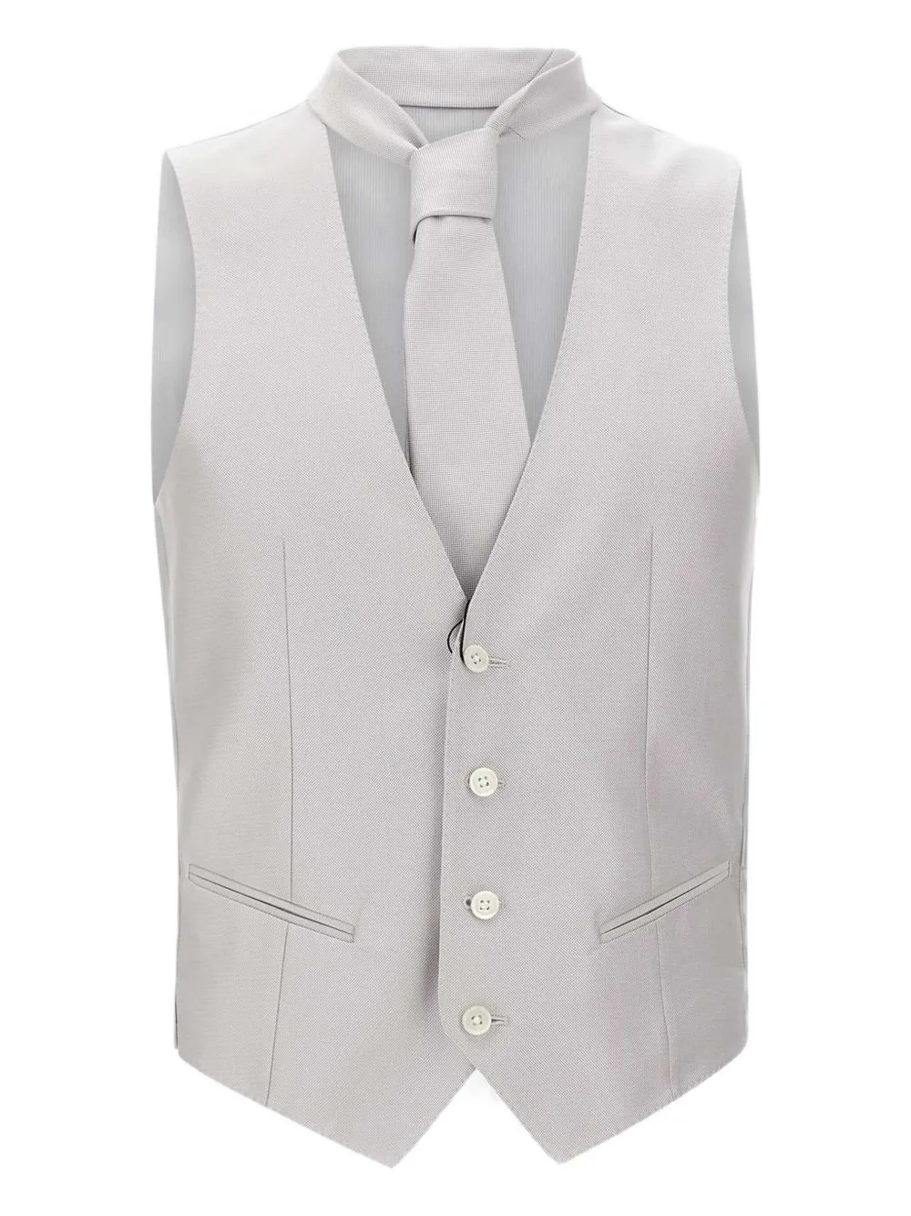 Corneliani veston à col v | gris | Image 1