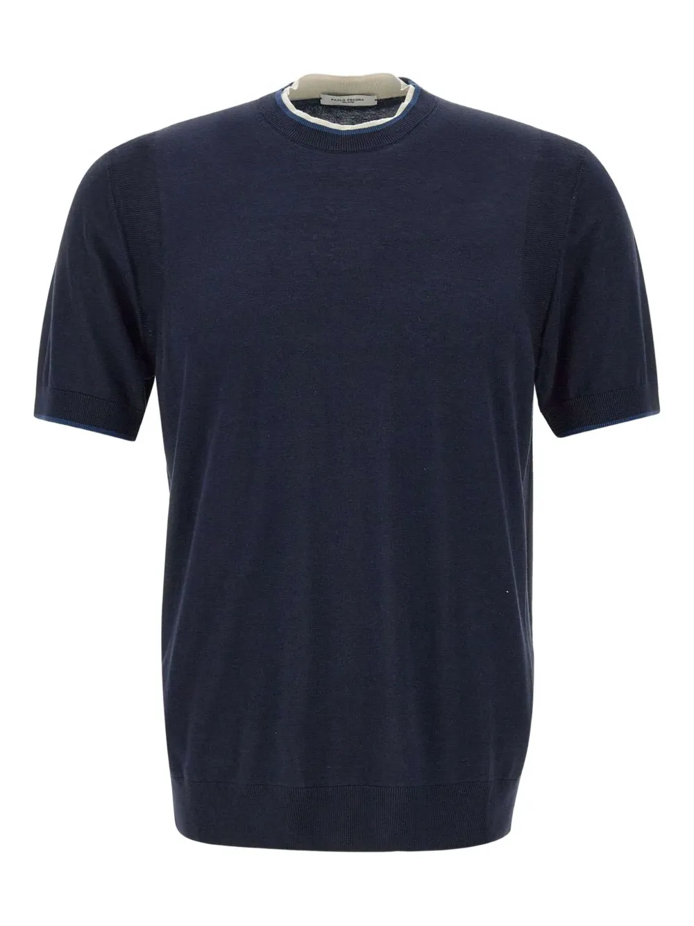 Paolo Pecora playera de seda | azul | Image 1