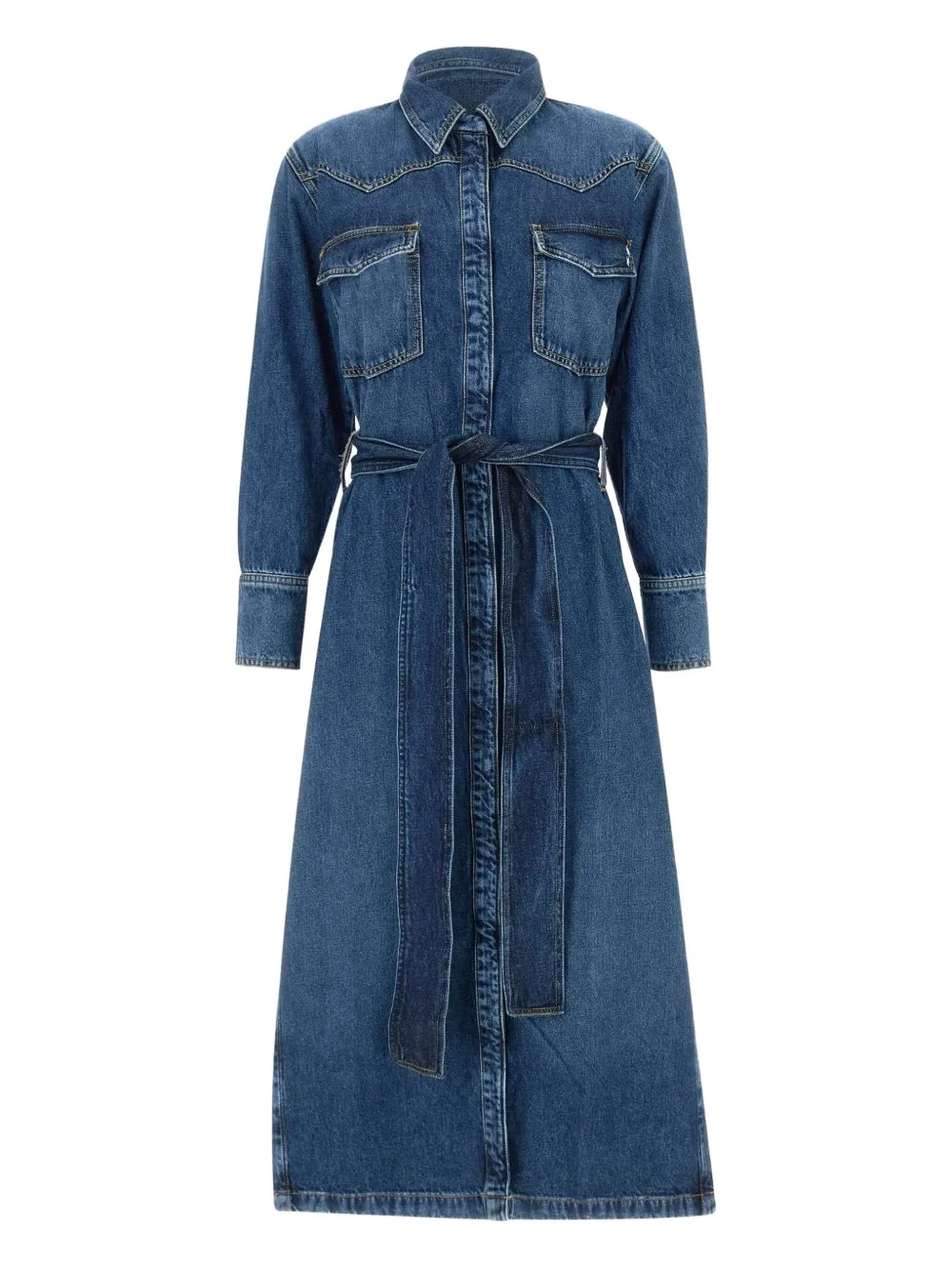 ICON DENIM Ellen maxi dress | Blue | Image 1
