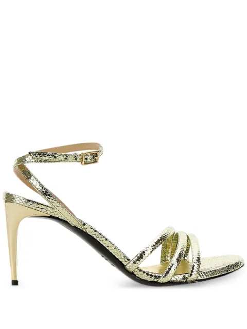 Fabi 80mm leather sandals 