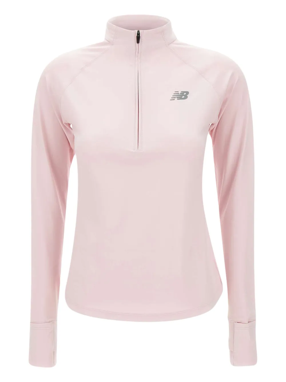 New Balance half-zip long-sleeve top Roze