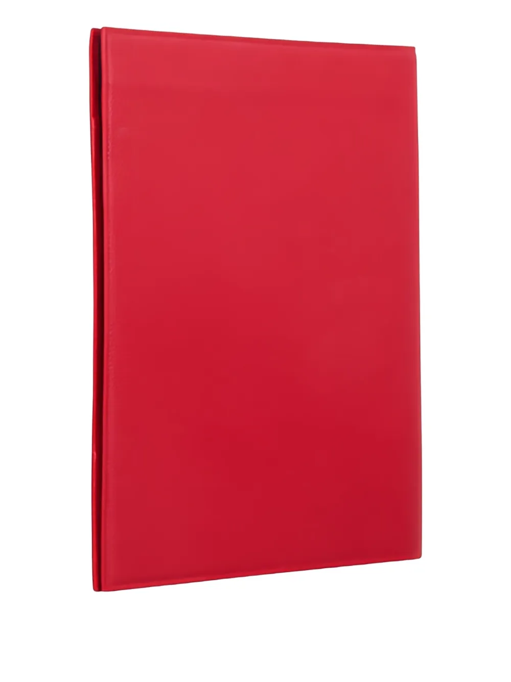 Longchamp leather notepad cover Rood