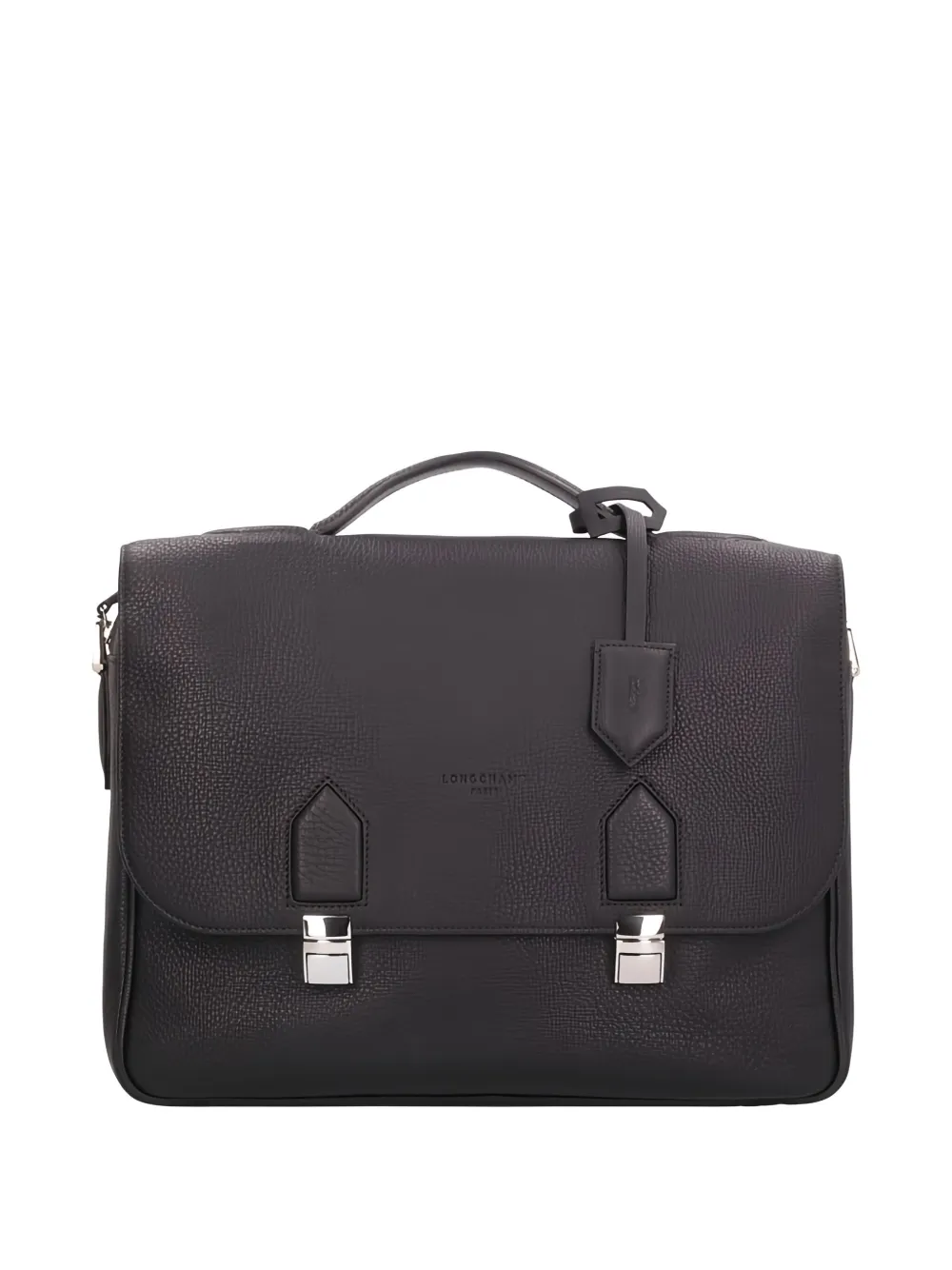 Longchamp Ulysse leather briefcase - Nero