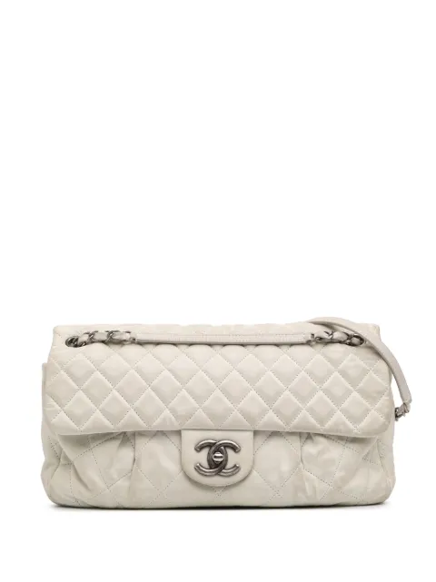 CHANEL Pre-Owned 2010-2011 Large Iridescent Calfskin Chic Quilt Flap shoulder bag
