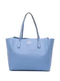 Gucci Pre-Owned 2016-2024 Medium Leather Swing tote bag - Blue