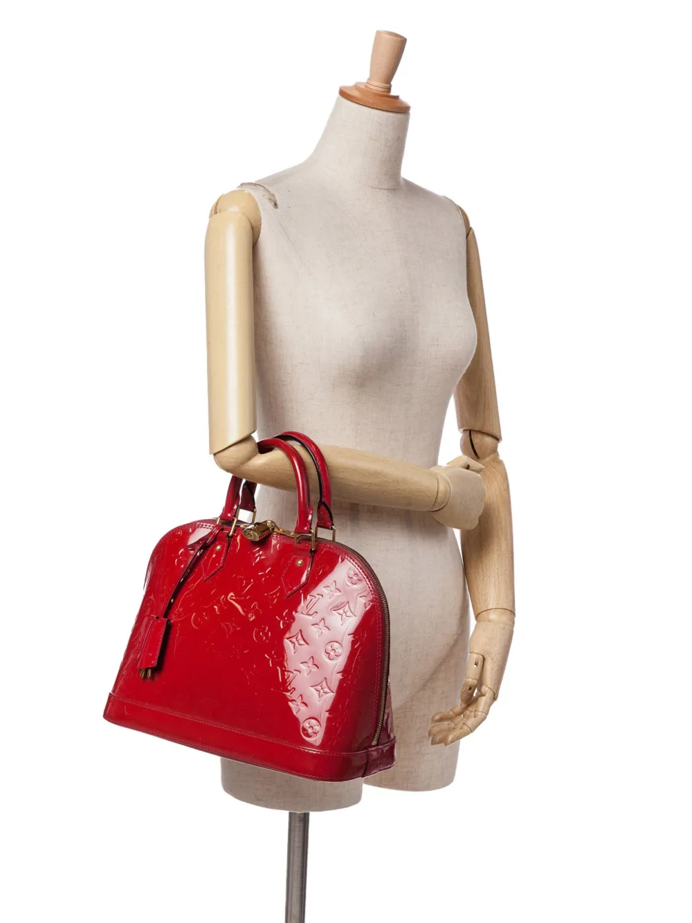 Louis Vuitton Pre-Owned 2013 Monogram Vernis Alma PM satchel | Pre-Owned | Image 2