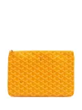 Goyard Pre-Owned 2018 Goyardine Senat MM clutch bag - Yellow