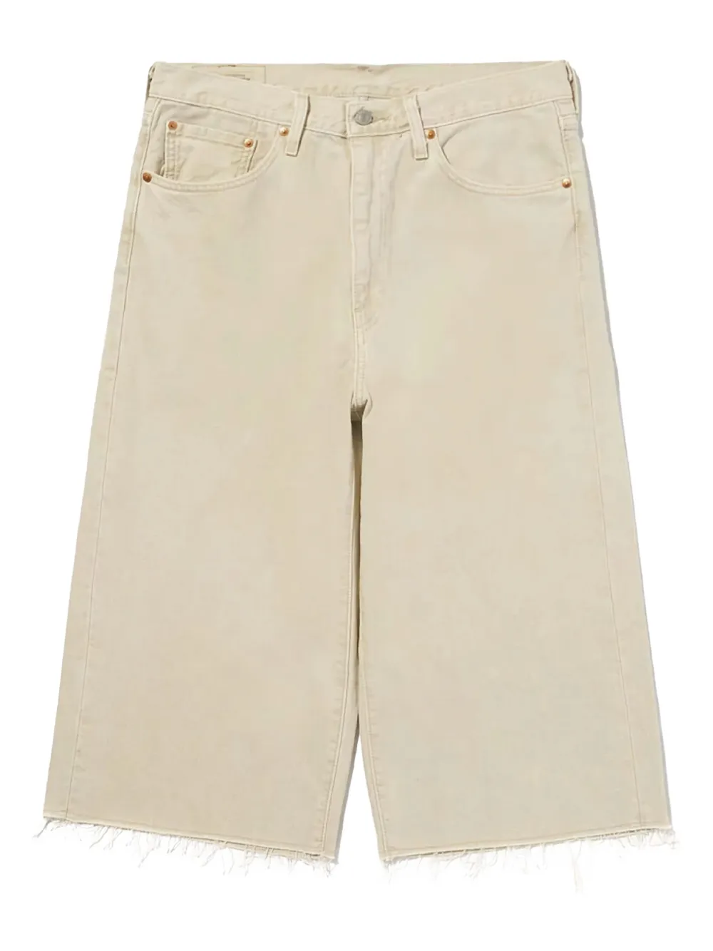 Levi's 478™ Capri jeans met franje Beige