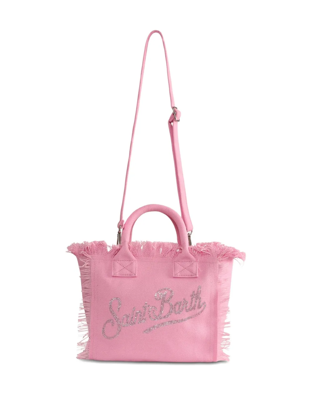 MC2 Saint Barth Katoenen shopper Roze