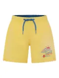 MC2 Saint Barth Kids graphic-print swim shorts - Yellow