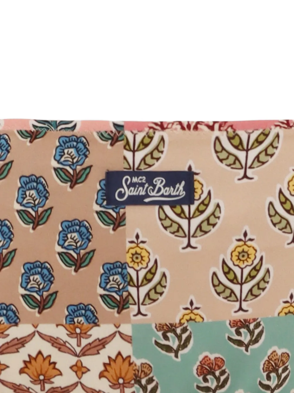 MC2 Saint Barth Kids Bikini met bloemenprint Beige