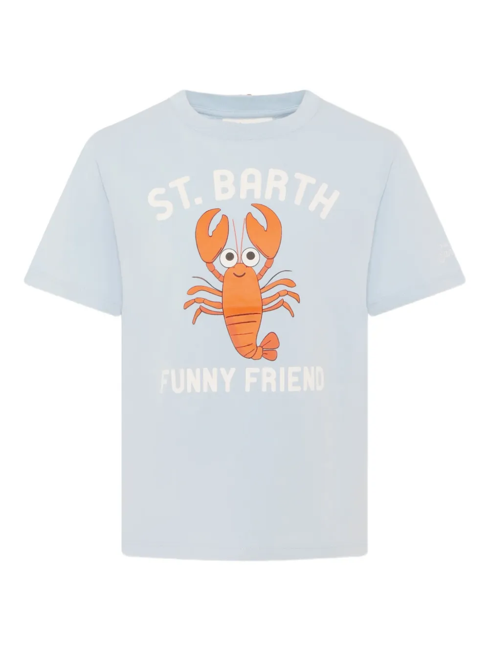 MC2 Saint Barth Kids playera de algodón | azul | Image 1