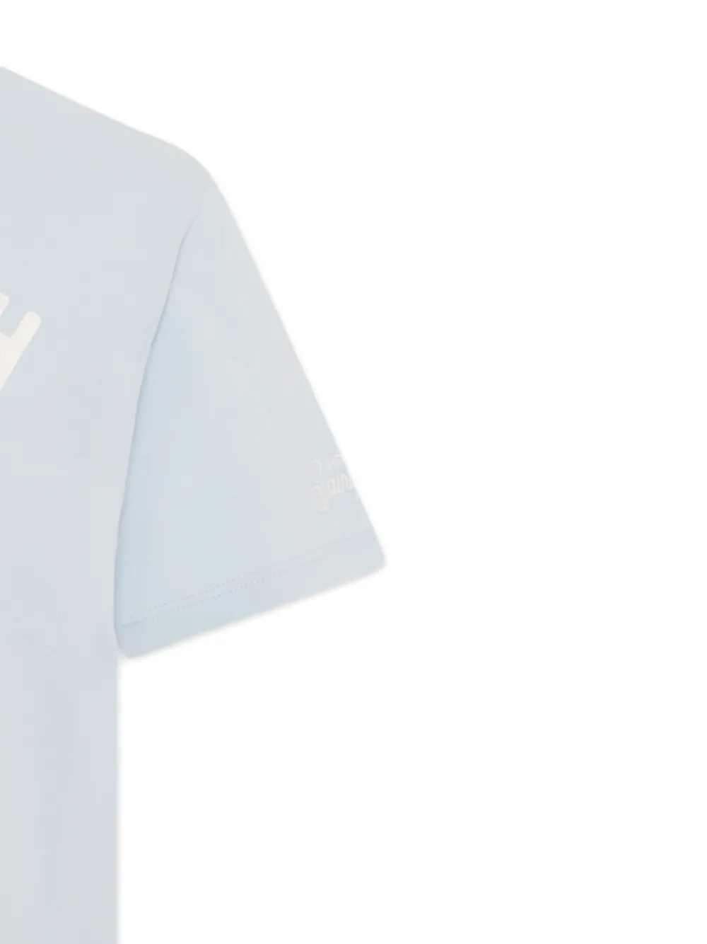MC2 Saint Barth Kids Katoenen T-shirt Blauw