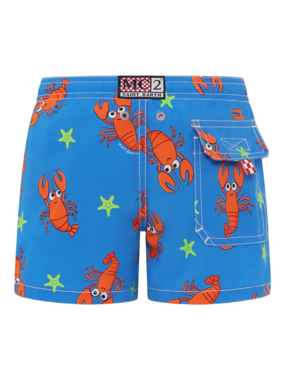 MC2 Saint Barth Kids shorts de playa con langostas estampadas | Trajes de baño y shorts de playa | Image 2