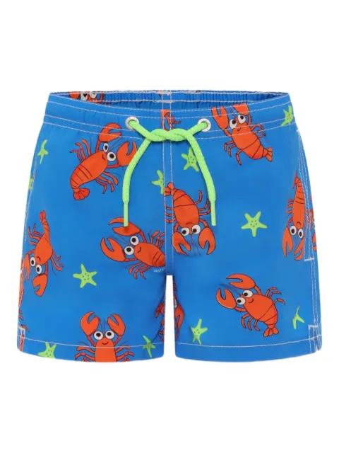MC2 Saint Barth Kids lobster-print swim shorts