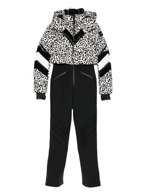 Mackage Satory-Flp leopard-print ski jumpsuit