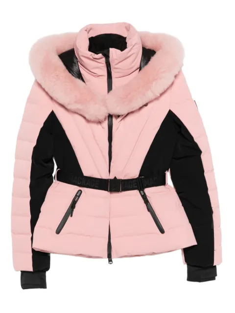 Mackage Elita-Shr fur belted ski jacket