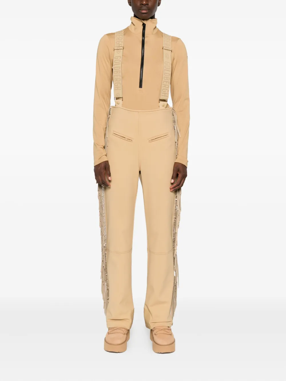 Goldbergh Cowboy Ski Trousers In Neutral