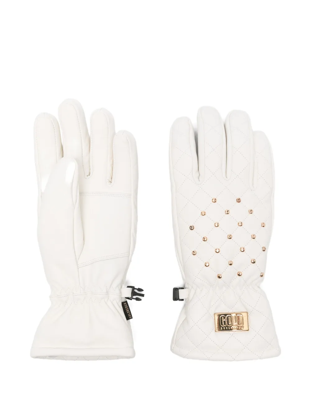 Goldbergh Glisten gloves | Neutrals | Image 1