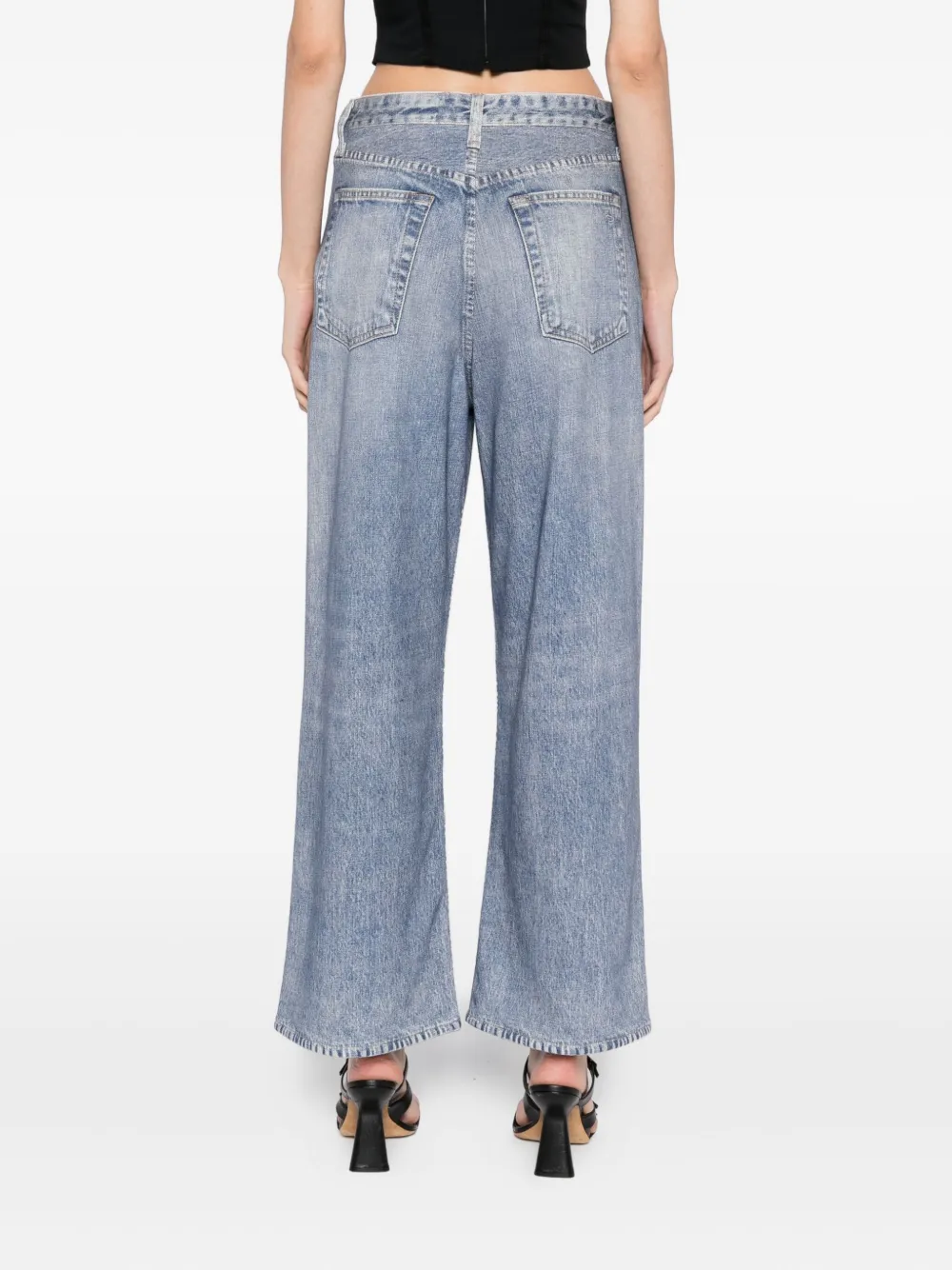 rag & bone Miramar Andi broek Blauw
