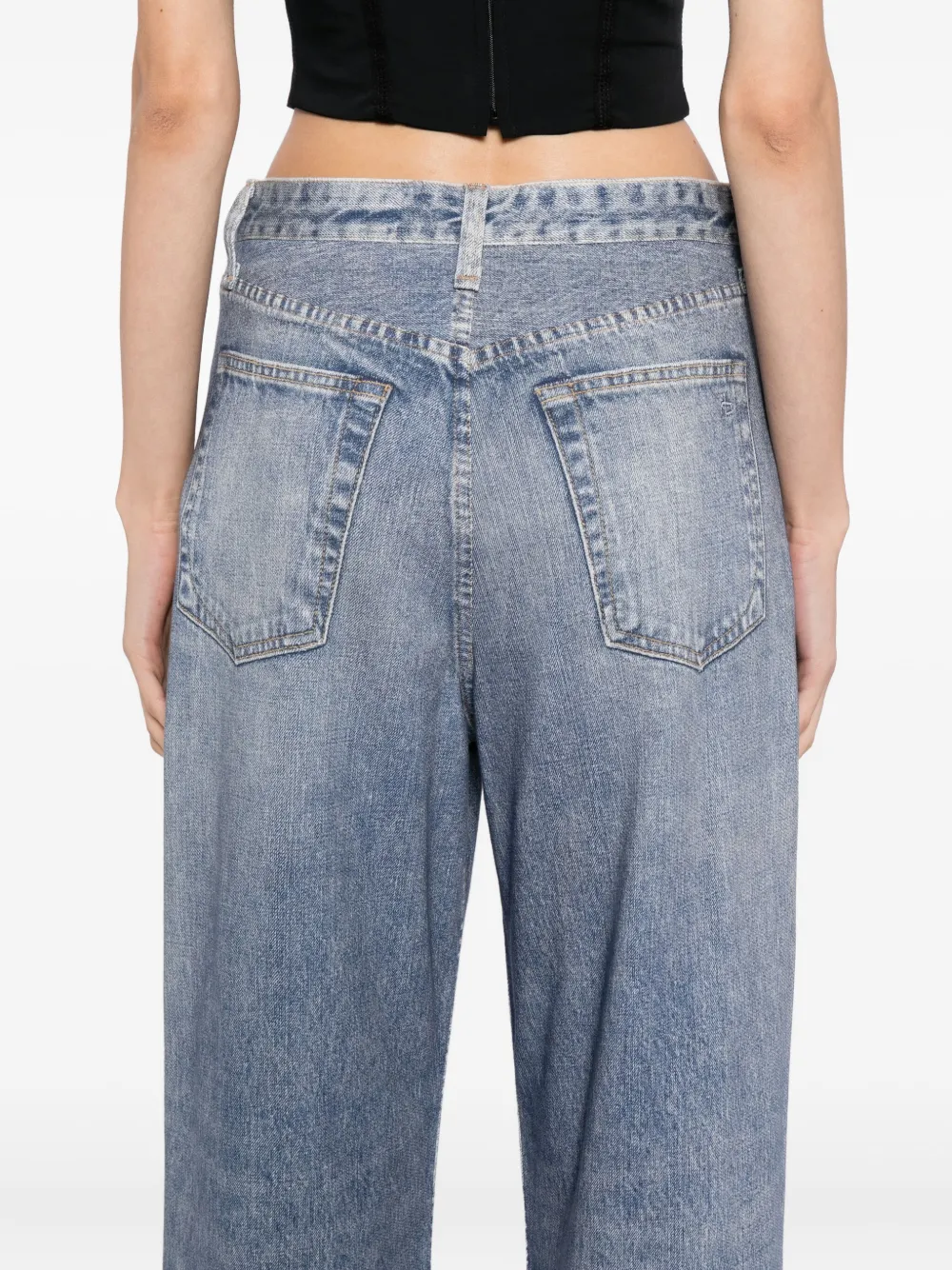 rag & bone Miramar Andi broek Blauw