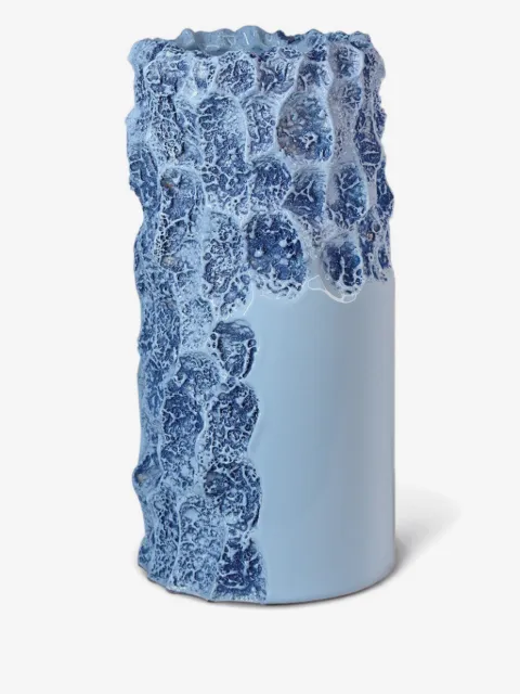 Editions Milano Oxymoron textured ceramic vase (15cm x 29cm)