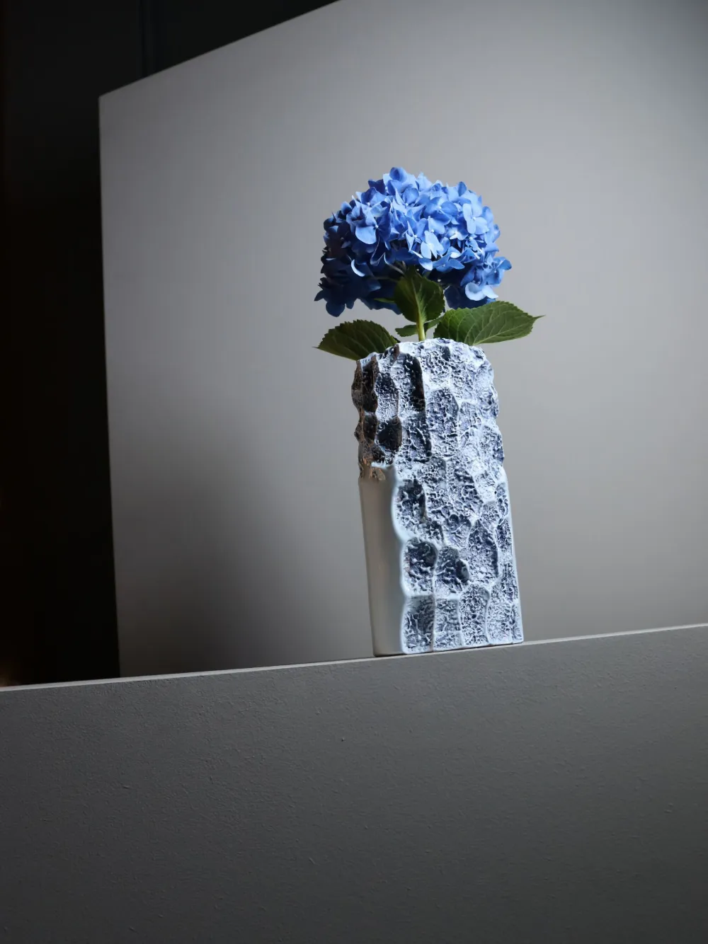 Shop Editions Milano Oxymoron Textured Ceramic Vase (15cm X 29cm)