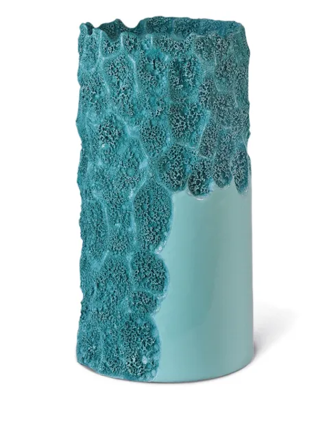 Editions Milano Oxymoron textured ceramic vase (15cm x 29cm)