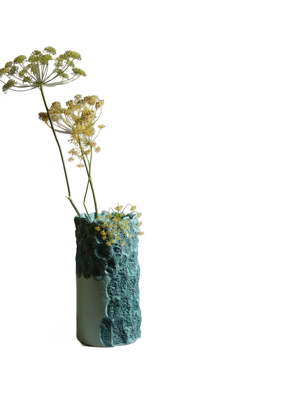 Editions Milano Oxymoron Textured Ceramic Vase (15cm X 29cm)