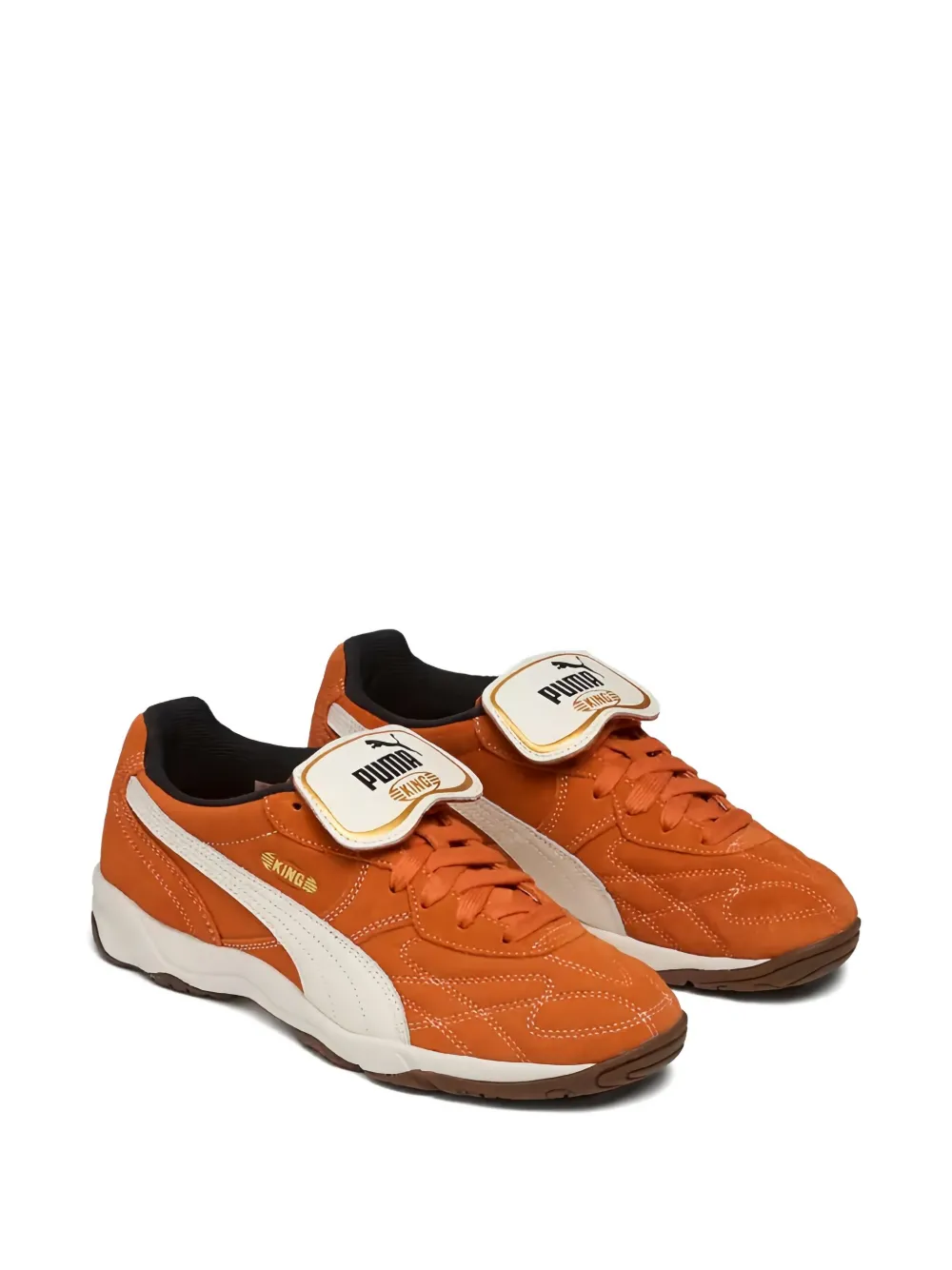 PUMA King Indoor "Maple Syrup Frosted Ivory" sneakers Orange